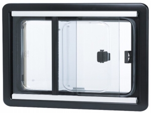 Das Seitz Schiebefenster für Karosserieausschnitt BxH 900x500 mm