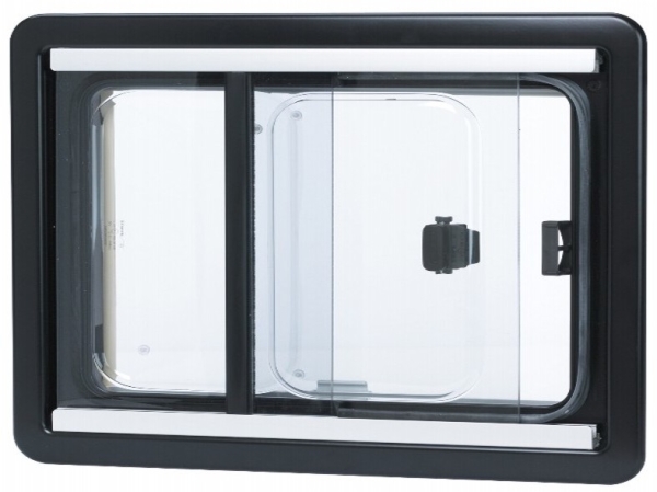 Das Seitz Schiebefenster für Karosserieausschnitt BxH 700x400 mm